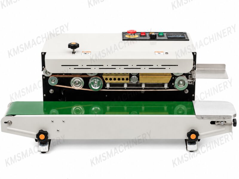 เครื่องซีลสายพานต่อเนื่อง รุ่น FL-900L (FR-900L) ซีลลึกได้ 16 ซม.