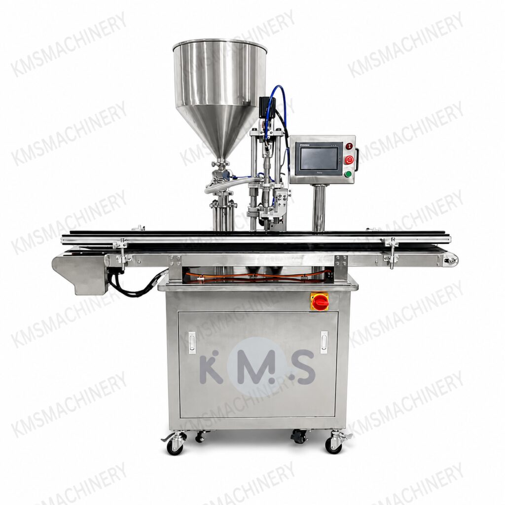 เครื่องบรรจุของเหลวอัตโนมัติ Piston 3 ช่วง รุ่น HX Series (100s/500s/1000S)