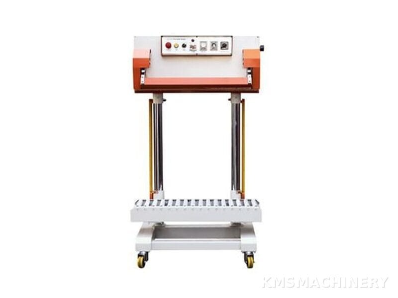 เครื่องซีลปากถุงระบบนิวเมติกส์ รุ่น QLF-700A ซีลกว้าง 700 มม. รับน้ำหนัก 50 กก.