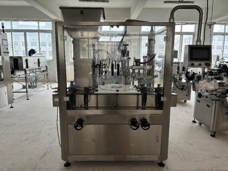 YTSP Automatic Perfume Filling & Spray Cap Pressing (2H, 5-100ml) | เครื่องบรรจุน้ำหอม + ปิดฝาขวดสเปรย์อัตโนมัติ 2 หัว รุ่น YTSP (5-100ml)