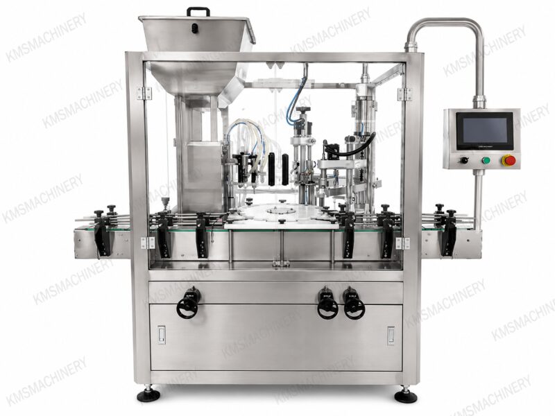 YTSP Automatic Perfume Filling & Spray Cap Pressing (2H, 5-100ml) | เครื่องบรรจุน้ำหอม + ปิดฝาขวดสเปรย์อัตโนมัติ 2 หัว รุ่น YTSP (5-100ml)