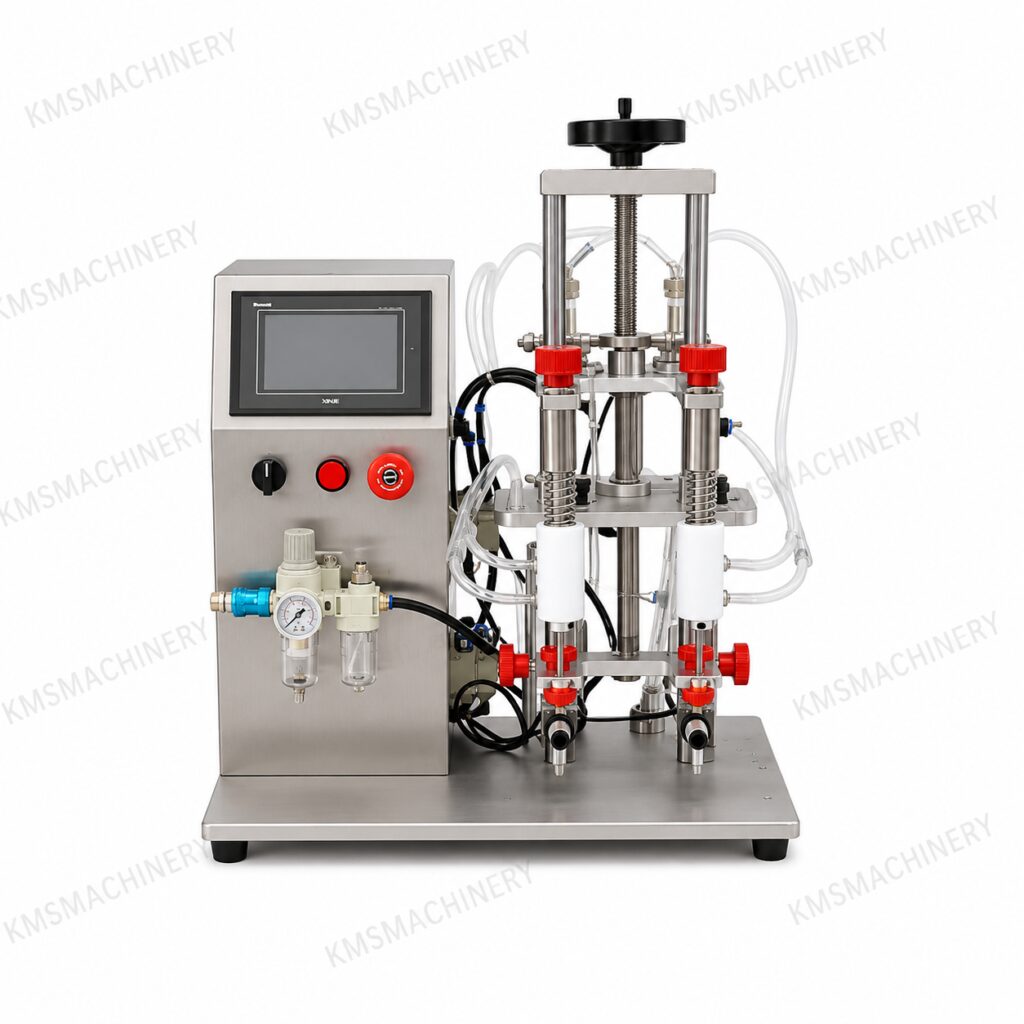 ZFG-2 Negative Pressure Liquid Filling Machine (Dual Head) | เครื่องบรรจุของเหลวสุญญากาศ (Negative Pressure) หัวคู่ รุ่น ZFG-2