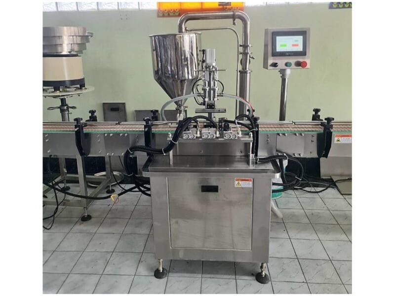 ZT-30-2 Automatic Rotor Pump Filling 2 Heads (30L Hopper + Suction Pump) | เครื่องบรรจุของเหลว Rotor Pump 2 หัว + กรวย 30L + ปั๊มดูด รุ่น ZT-30-2