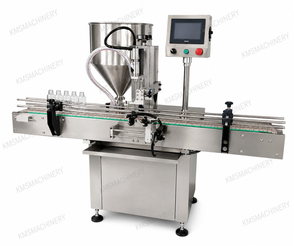 ZT-30 Automatic Rotor Pump Filling Machine with Conveyor | เครื่องบรรจุของเหลวอัตโนมัติ Rotor Pump 1 หัว + Conveyor รุ่น ZT-30