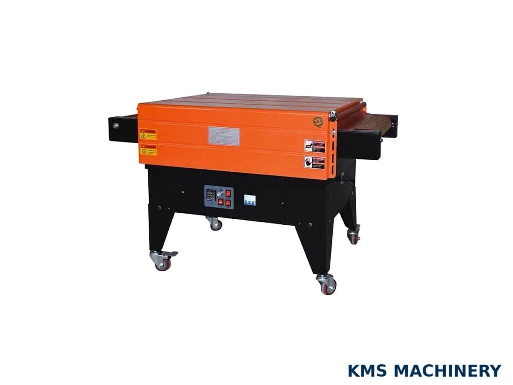 เครื่องอบฟิล์มหด รุ่น BS-4525A ตาข่ายเทปล่อน