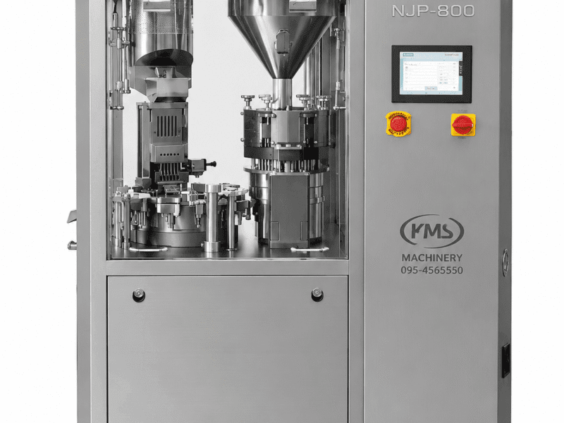 เครื่องบรรจุแคปซูลอัตโนมัติ รุ่น NJP-800