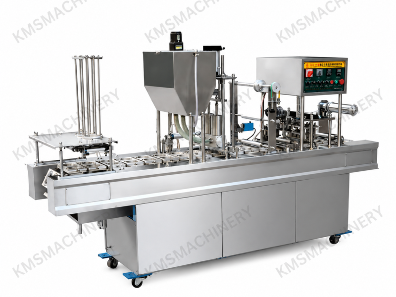 เครื่องบรรจุน้ำถ้วยอัตโนมัติ 2 ถ้วย รุ่น CD-20A