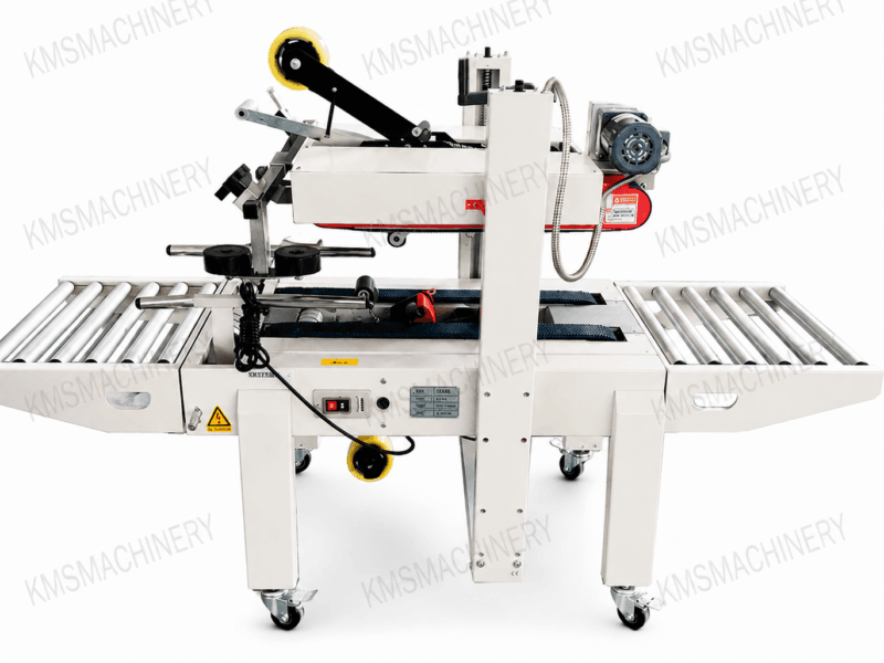 เครื่องปิดเทปกาวกล่องทรงสูง รุ่น FXJ-6050