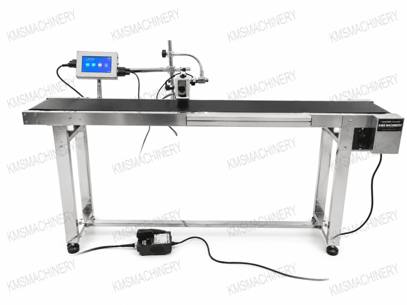 เครื่องพิมพ์วันที่อิงค์เจ็ท รุ่น MFG-5 พร้อมสายพาน