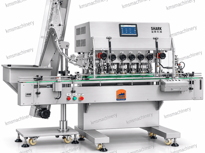 เครื่องขันฝาอัตโนมัติ รุ่น BPX-200 (สำหรับฝาฉีก)