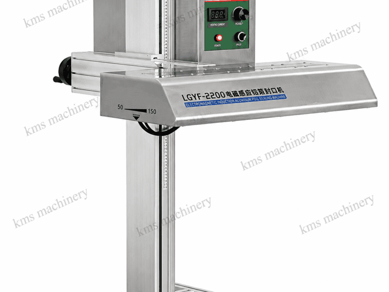 เครื่องปิดฝาฟอยล์แบบสายพาน รุ่น LGYF-2200B