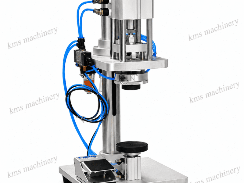 เครื่องปิดฝาน้ำหอม รุ่น PNEUMATIC-CAPPING-MACHINE