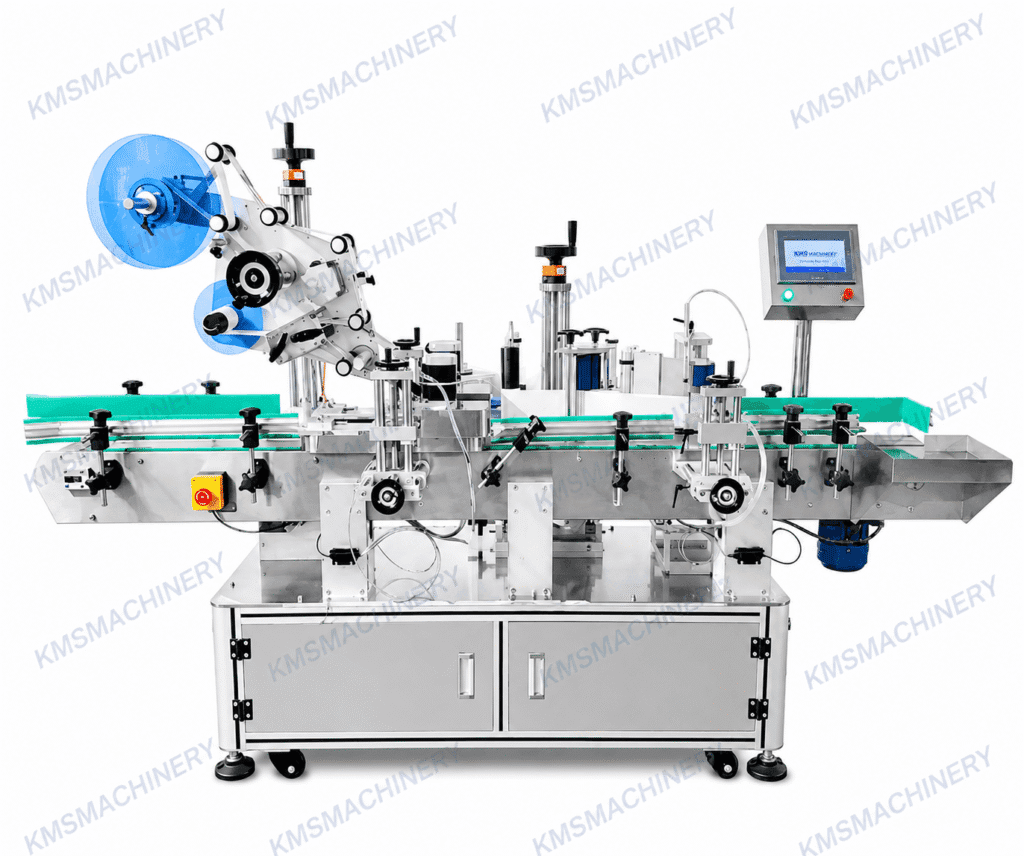 เครื่องติดสติ๊กเกอร์ฝาบนและรอบขวด รุ่น XL-T821