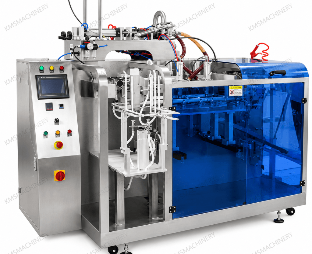 เครื่องบรรจุซองสำเร็จแบบแนวขนาน รุ่น XHS-210