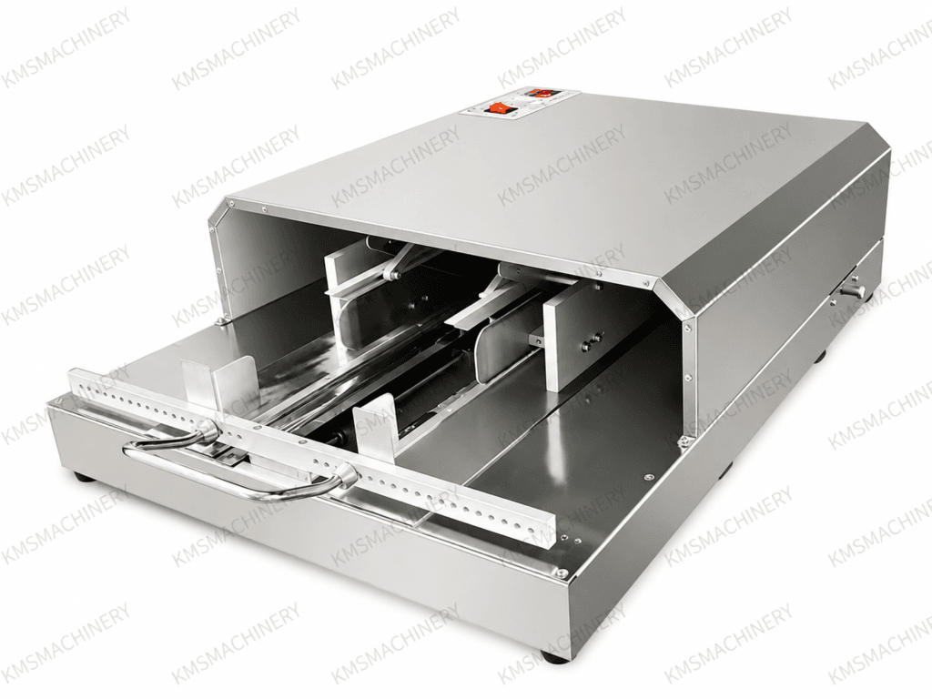 เครื่องห่อกล่องด้วยฟิล์ม Cellophane แบบซีล 2 ด้าน รุ่น 3DP-88