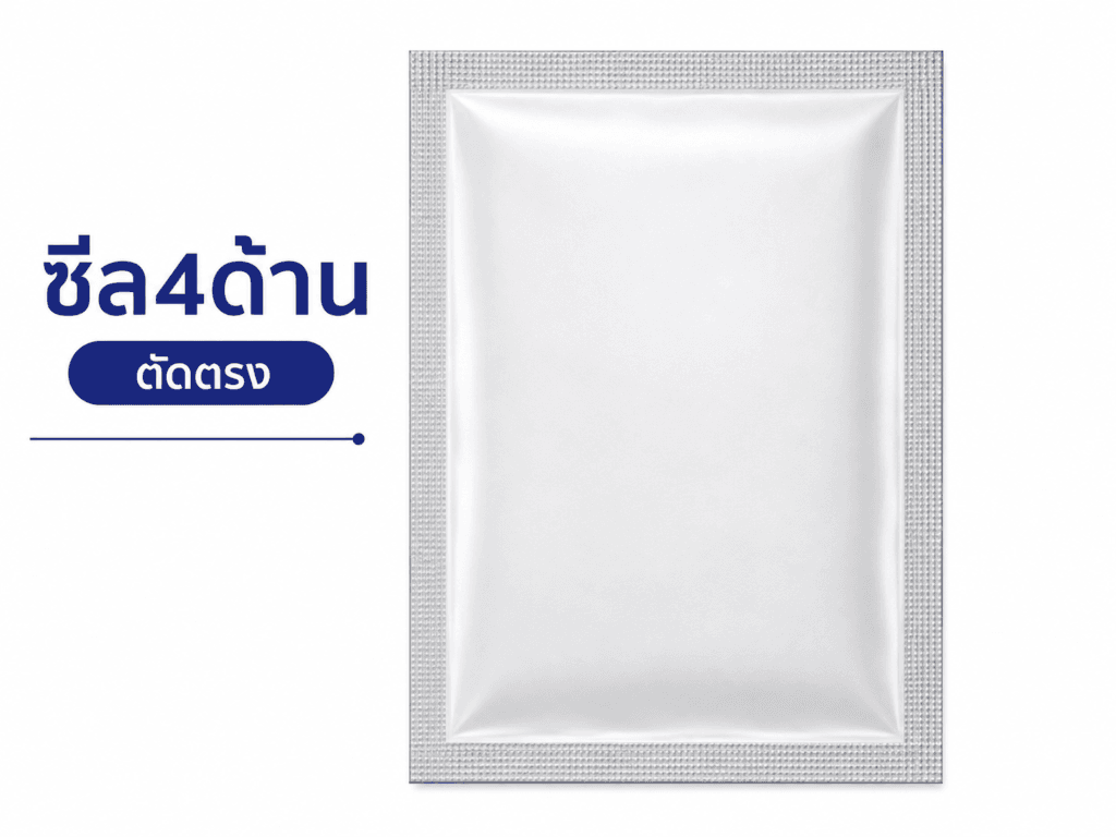 ตัวอย่างรูปแบบบรรจุภัณฑ์ — เครื่องบรรจุแนวตั้งของเหลวอัตโนมัติระบบลม รุ่น BS-320 Liquid
